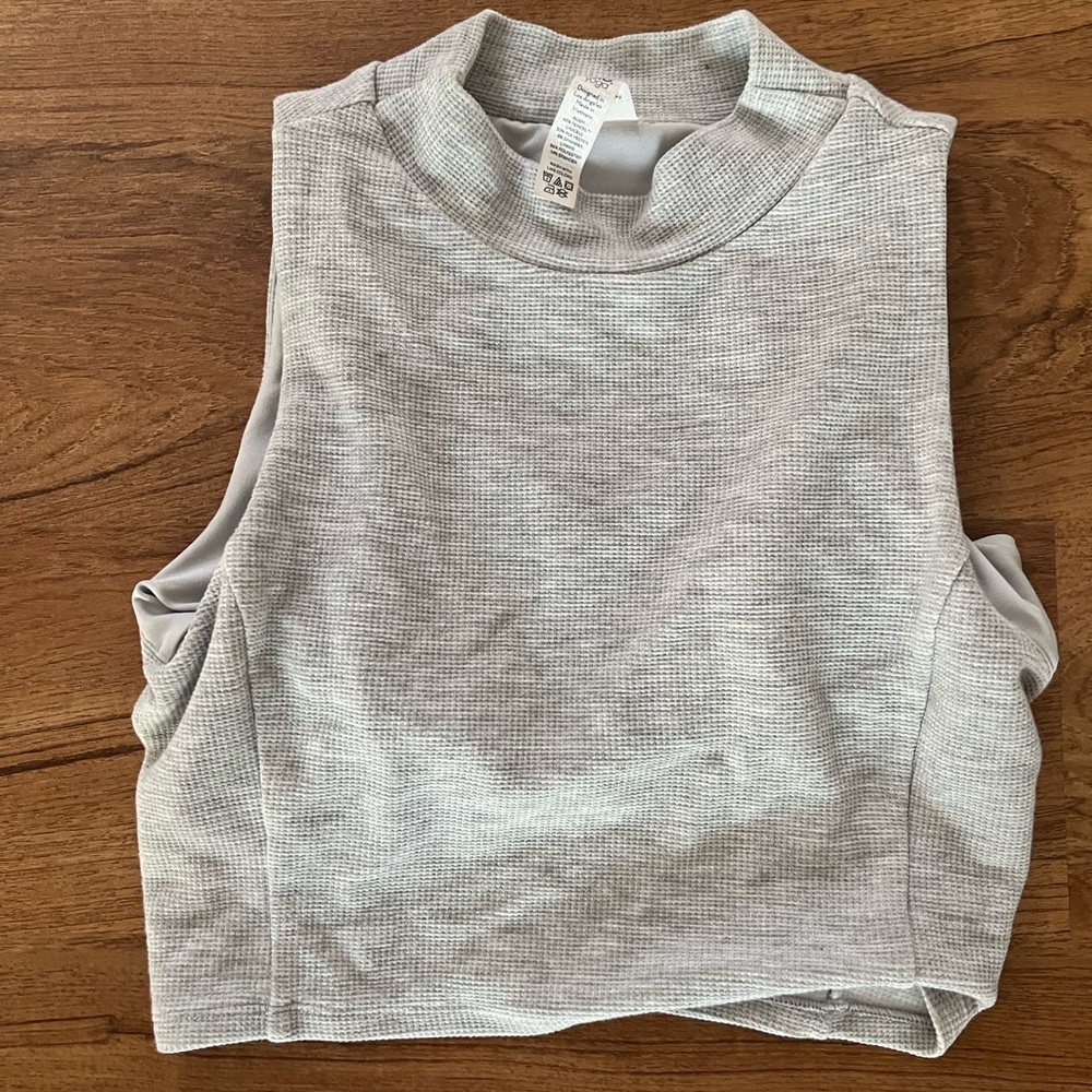 Alo Yoga Micro Waffle Crop Bra Tank